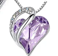 925 Sliver Heart Necklace