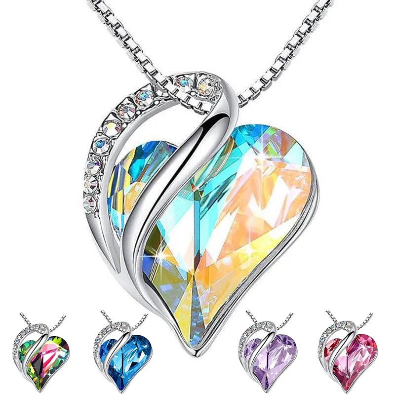 925 Sliver Heart Necklace
